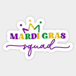 MARDI GRAS 2024 Sticker